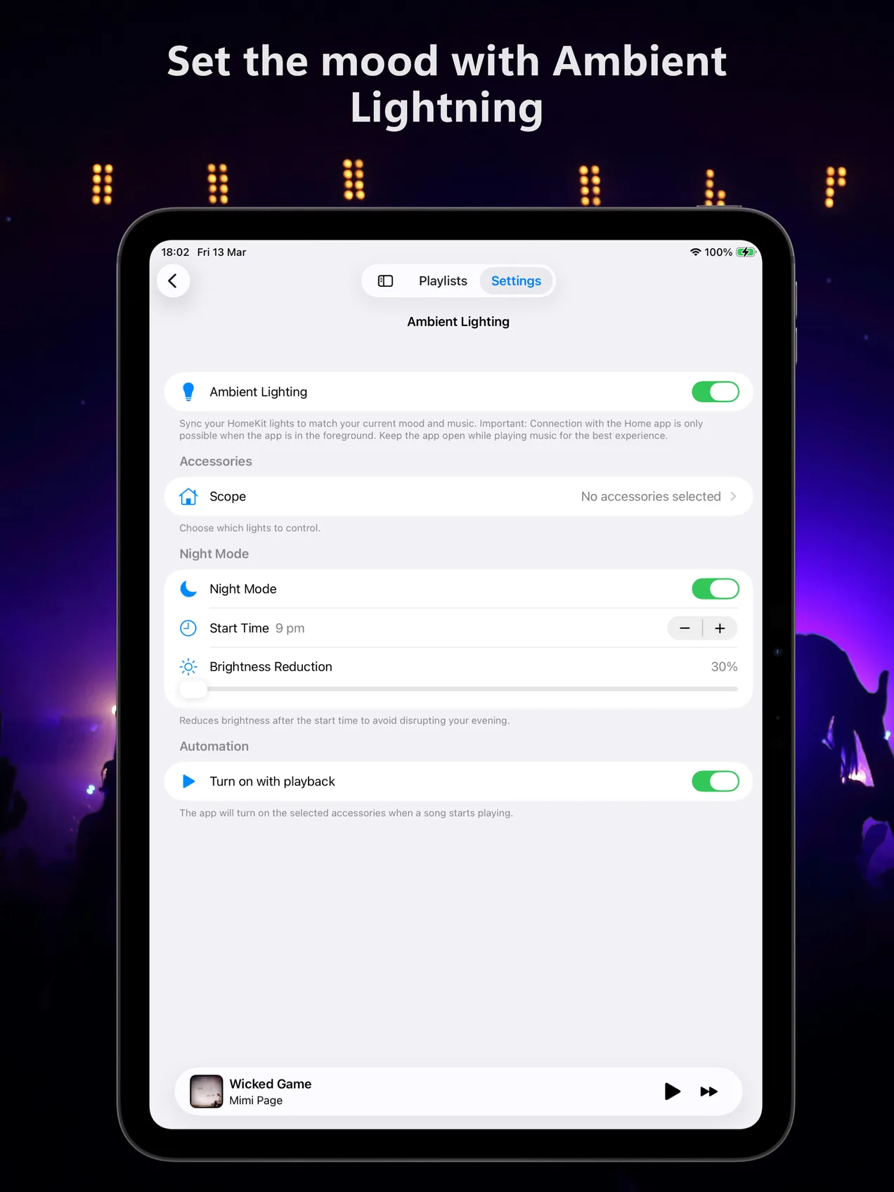 screenshot from the app Flowvi.be