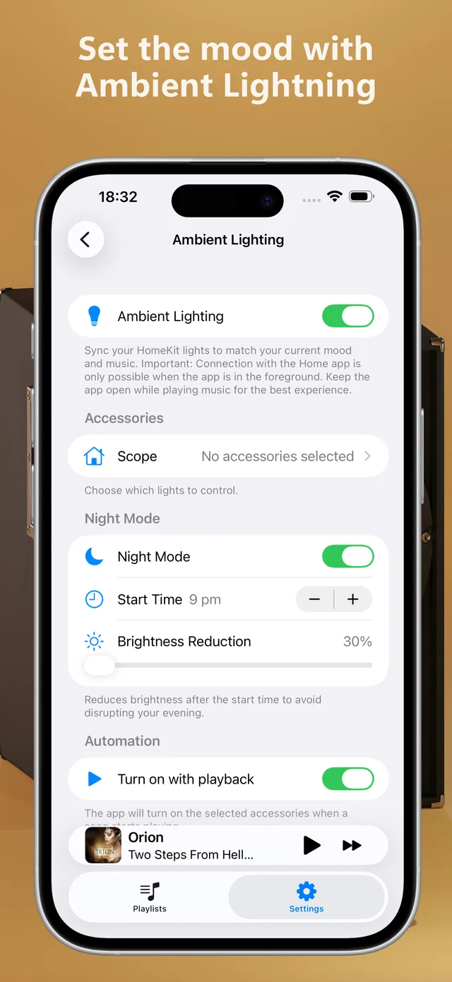 screenshot from the app Flowvi.be